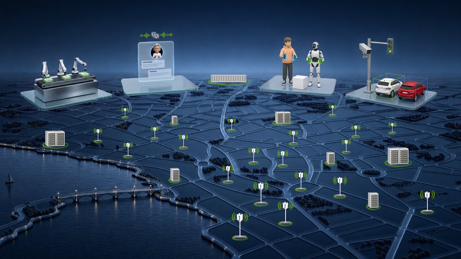 NVIDIA 與 Nokia 擴大 AI-RAN 電信商實網測試