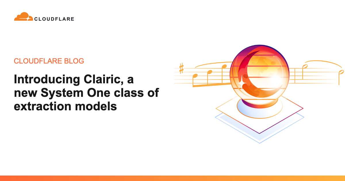 Cloudflare Clairic 擷取模型登上 Workers AI